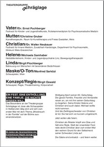 Die Personen und ihre Darsteller Die Personen und ihre Darsteller